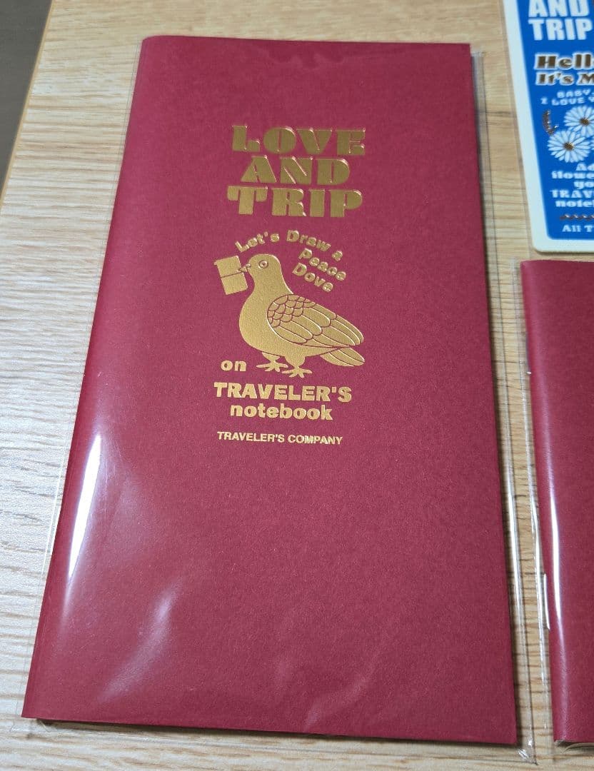 トラベラーズノート ＊ 2025 LOVE AND TRIP リフィルなど