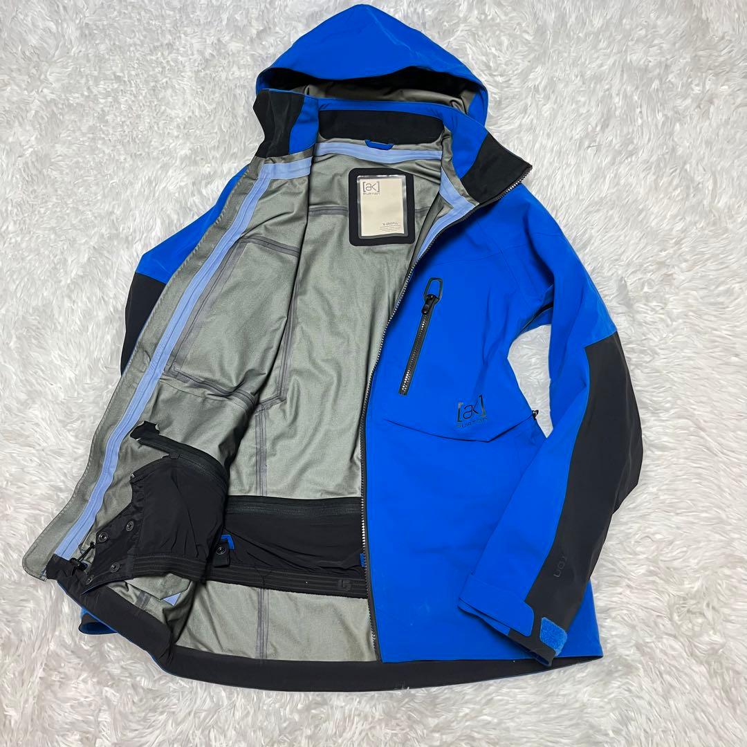 希少サイズ 最高級 BURTON AK バートン セットアップ ビブ 青 3L