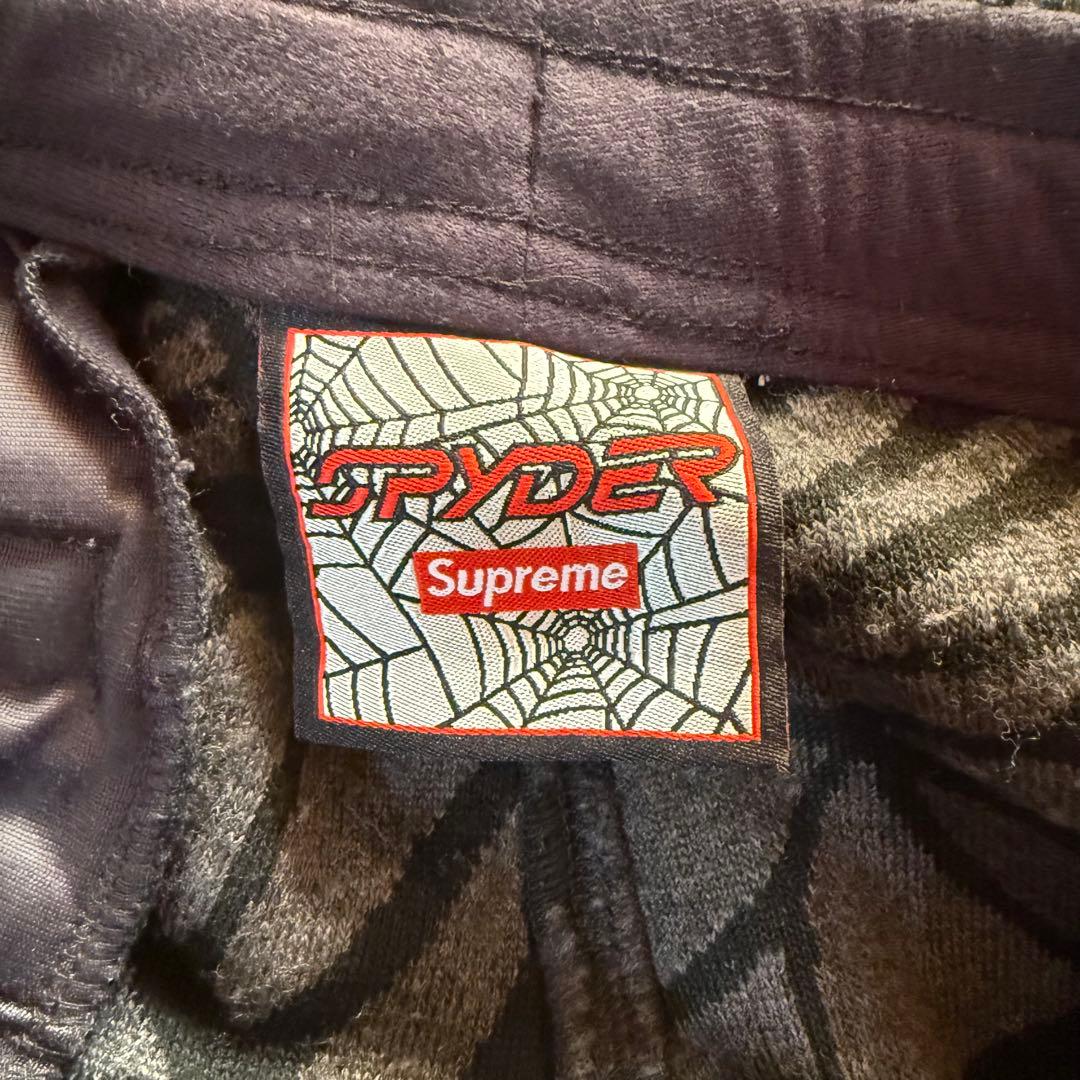 supreme spyder フリース　パンツ　サイズM