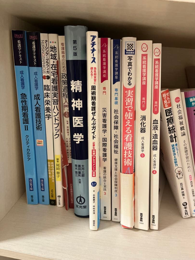 医学書院　系統看護学講座　他