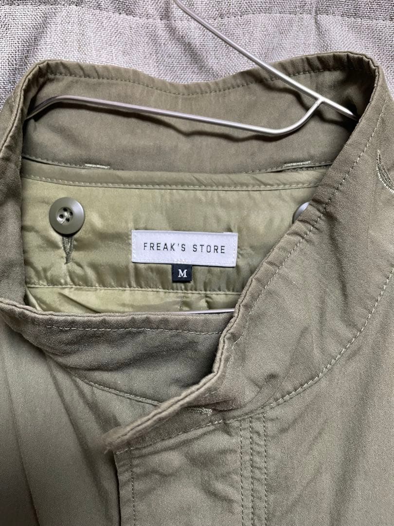 【ライナー付】FREAK'S STORE モッズコート オリーブ