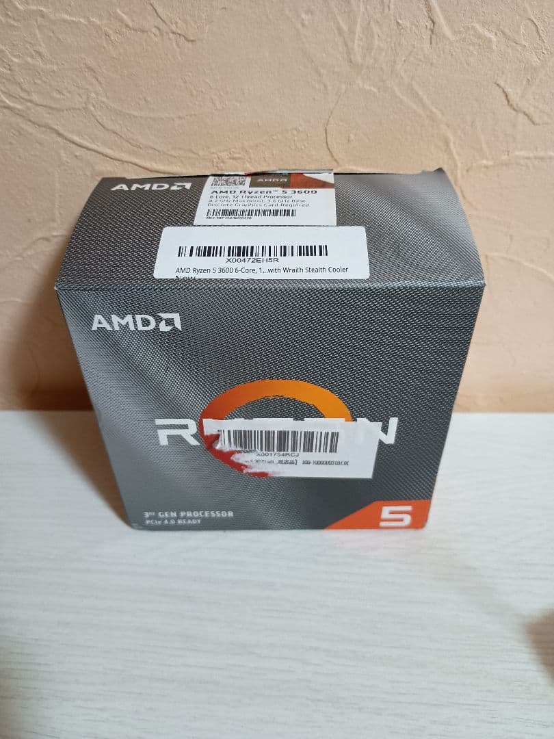 【ジャンク扱い】AMD Ryzen 5 3600
