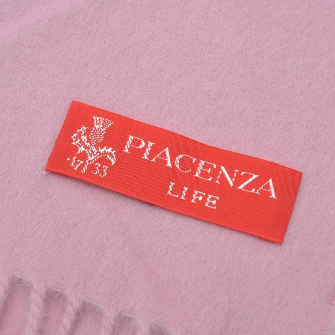極美品 PIACENZA ピアチェンツァ マフラー ストール ピンク オリラグ