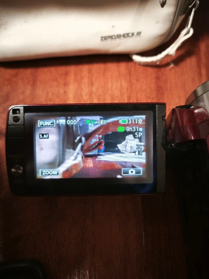 Canon キヤノン iVIS HF M31 ビデオカメラ　レッド