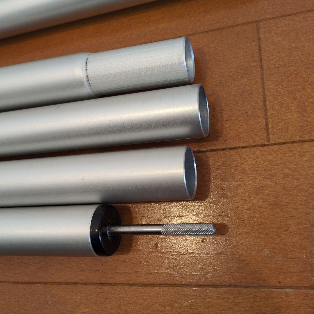 スノーピーク ウイングポール 280cm×2本 / 240cm×1本 セット