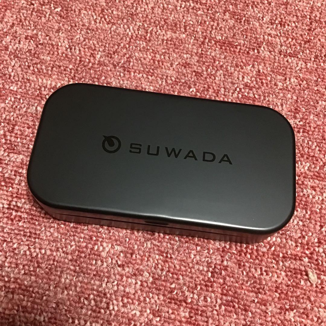 SUWADA 爪切り ブラックL アルミ缶ケース
