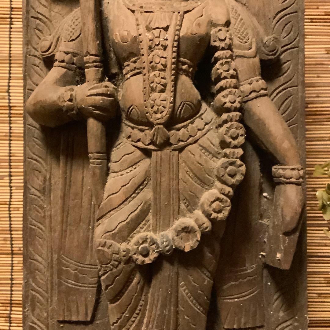 vishu@様keep・古玩・クメール王朝「最高神ヴィシュヌ」ヒンズー教三大神