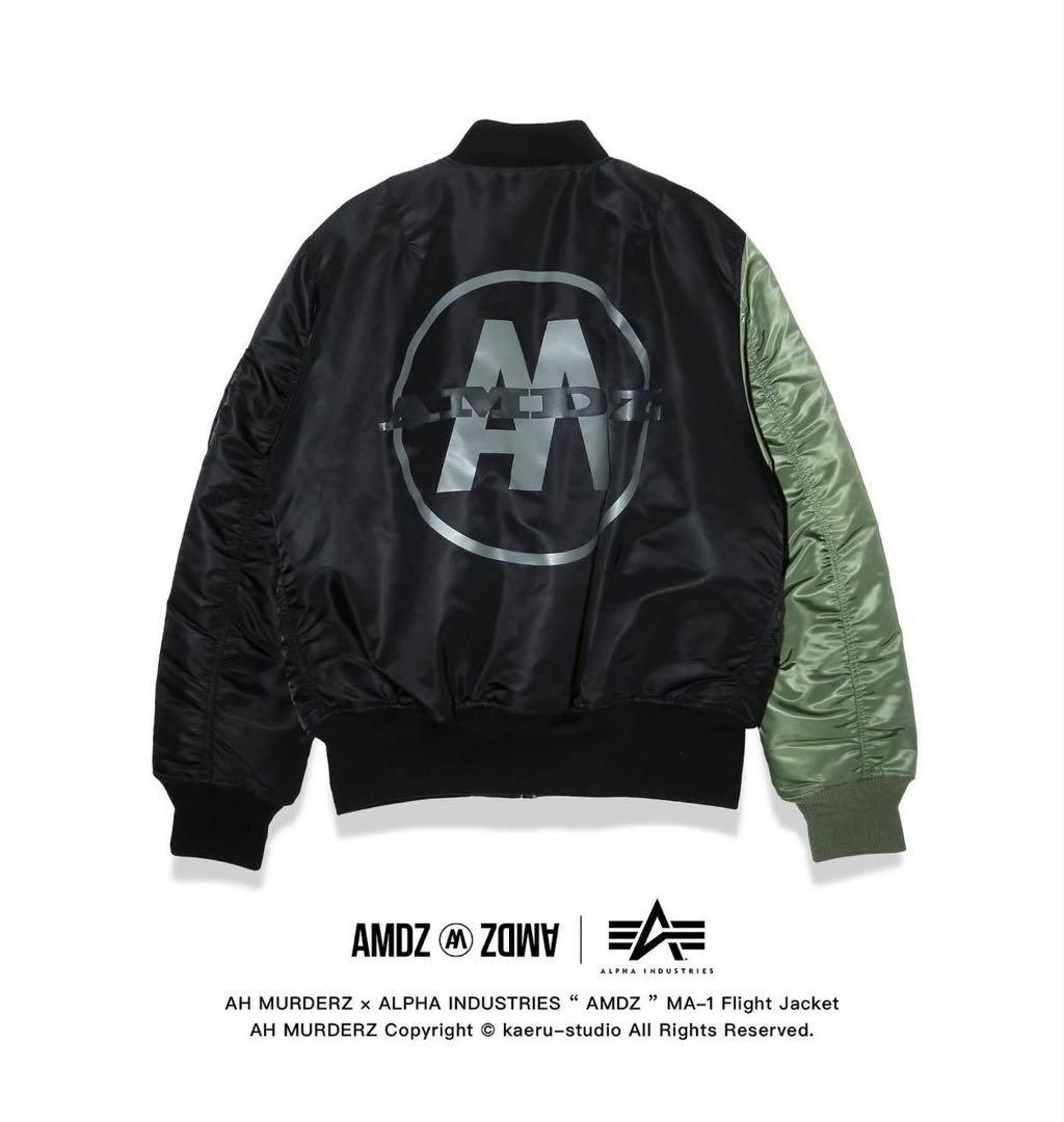 【極美品】AH MURDERZ x ALPHA MA-1 フライトジャケット