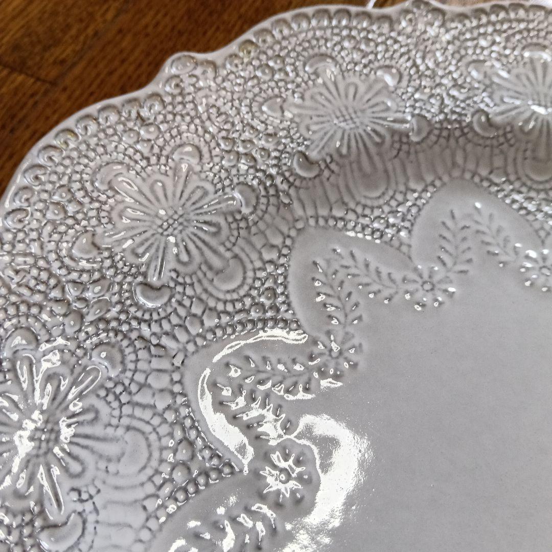 【美品】BLANCD'IVOIRE ブランディボワール ディナープレート