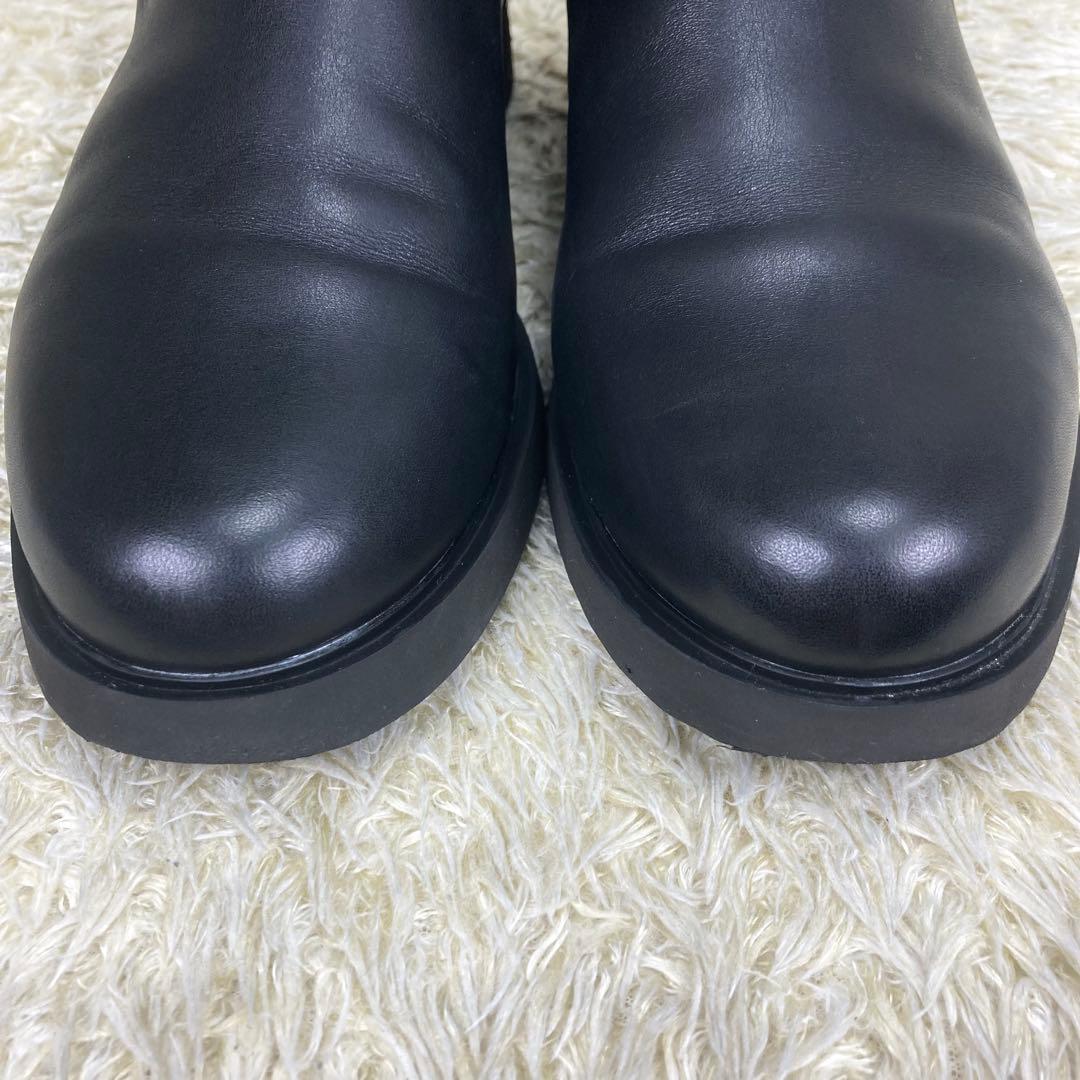 『極美品』カンペール IMAN イマン サイドゴアブーツ　ブラック　レザー　25