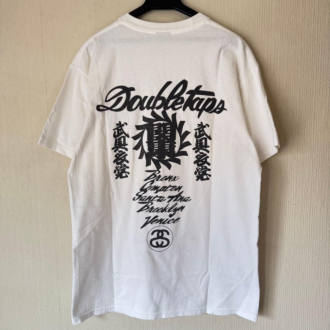 ステューシー×ダブルタップス 25周年 ワールドツアー 武具衣党 半袖TシャツM