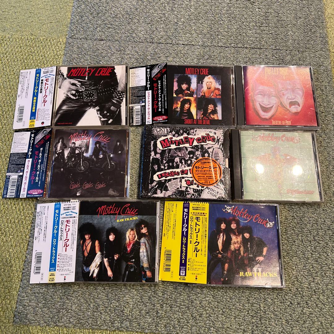 Mötley Crüe アルバムコレクション