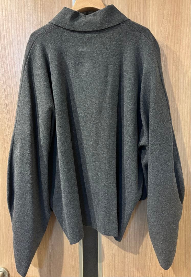 トップス COLLAR BOX CARDIGAN