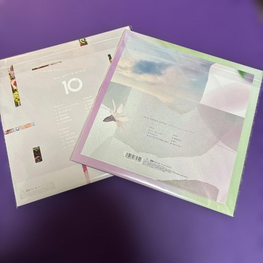 Mrs. GREEN APPLE アナログ盤　レコード盤　2枚セット