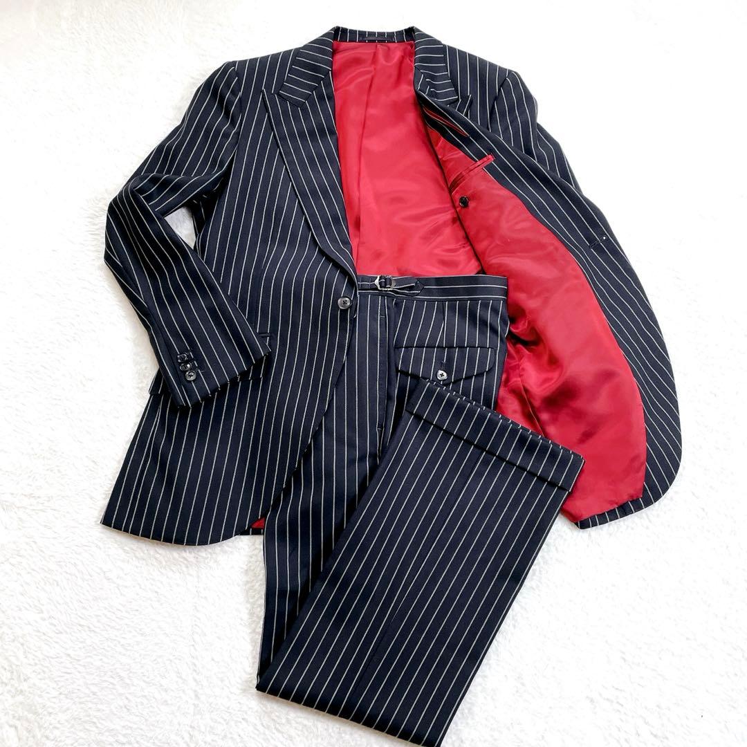TAILOR & CUTTER スーツ　セットアップ　オンワード樫山　ストライプ