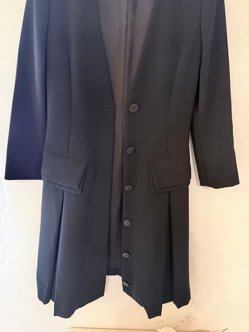 り*ん様 フォクシー　38 Front Pleated Fitted Jacke