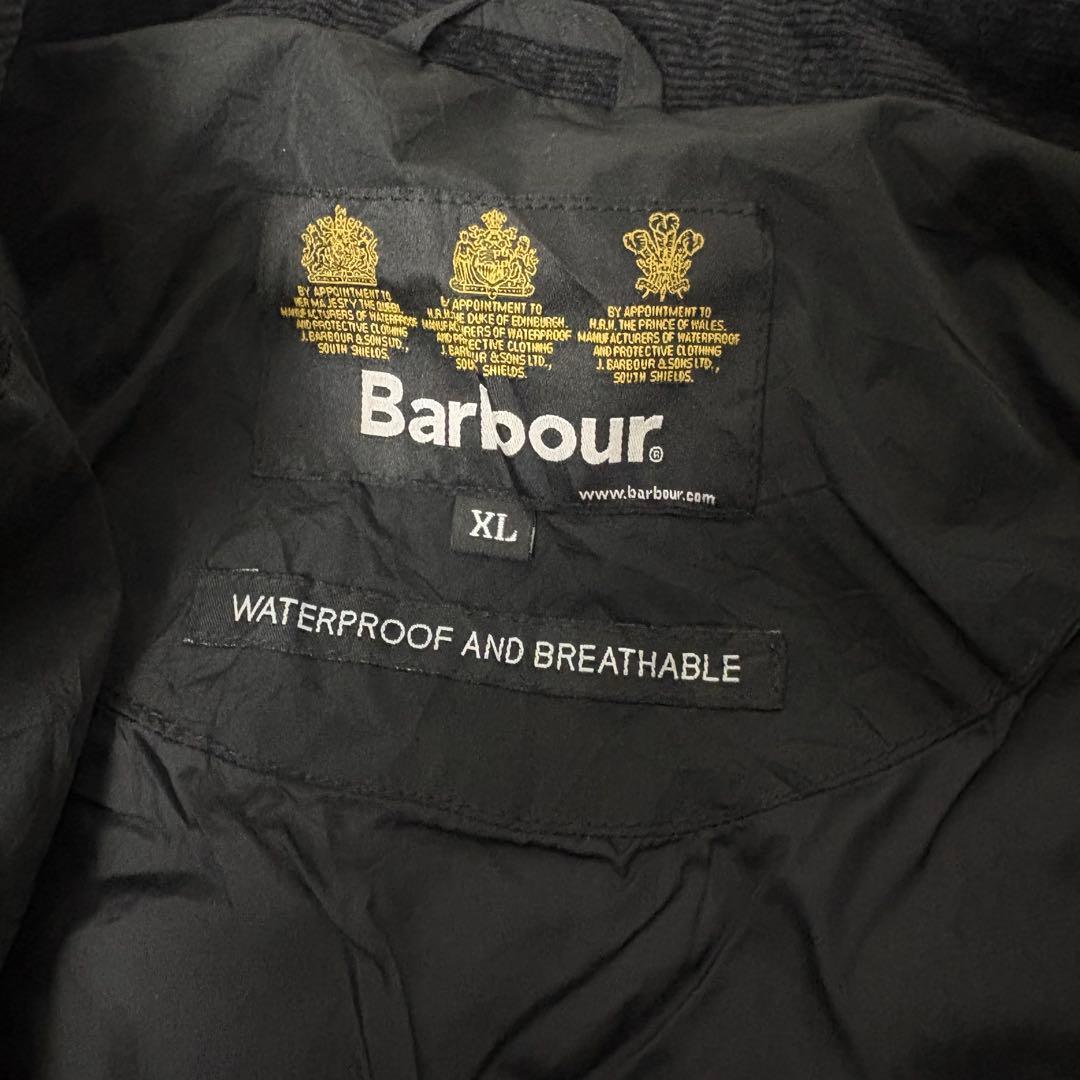 BarbourバブアーウォータープルーフジャケットXL古着ビデイルvintage