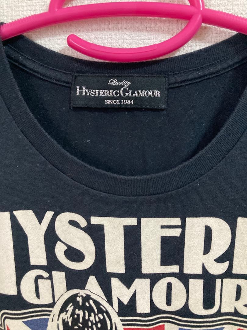 HYSTERIC GLAMOUR バイカーTシャツ ブラック