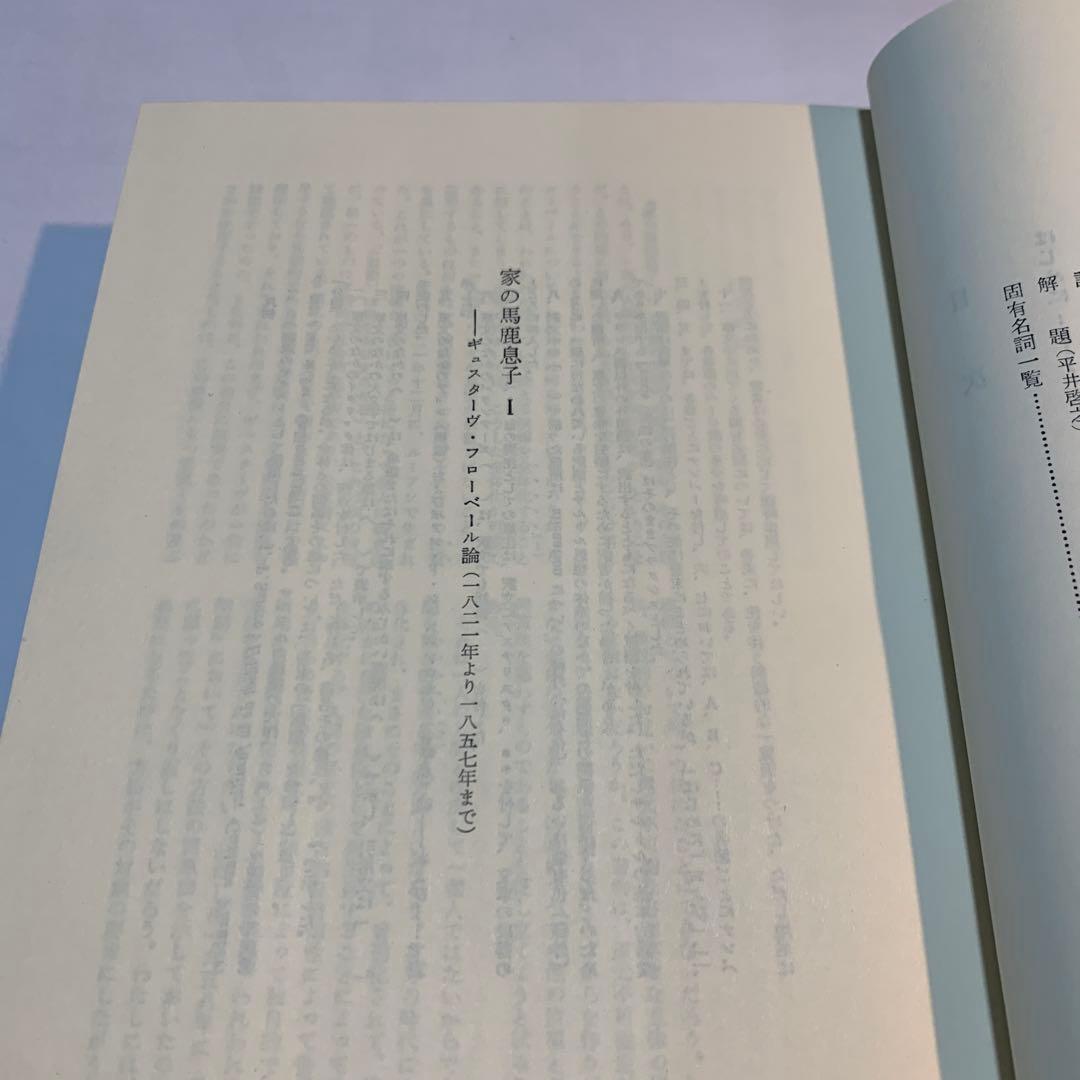 家の馬鹿息子 第1巻 サルトル著 フローベル論