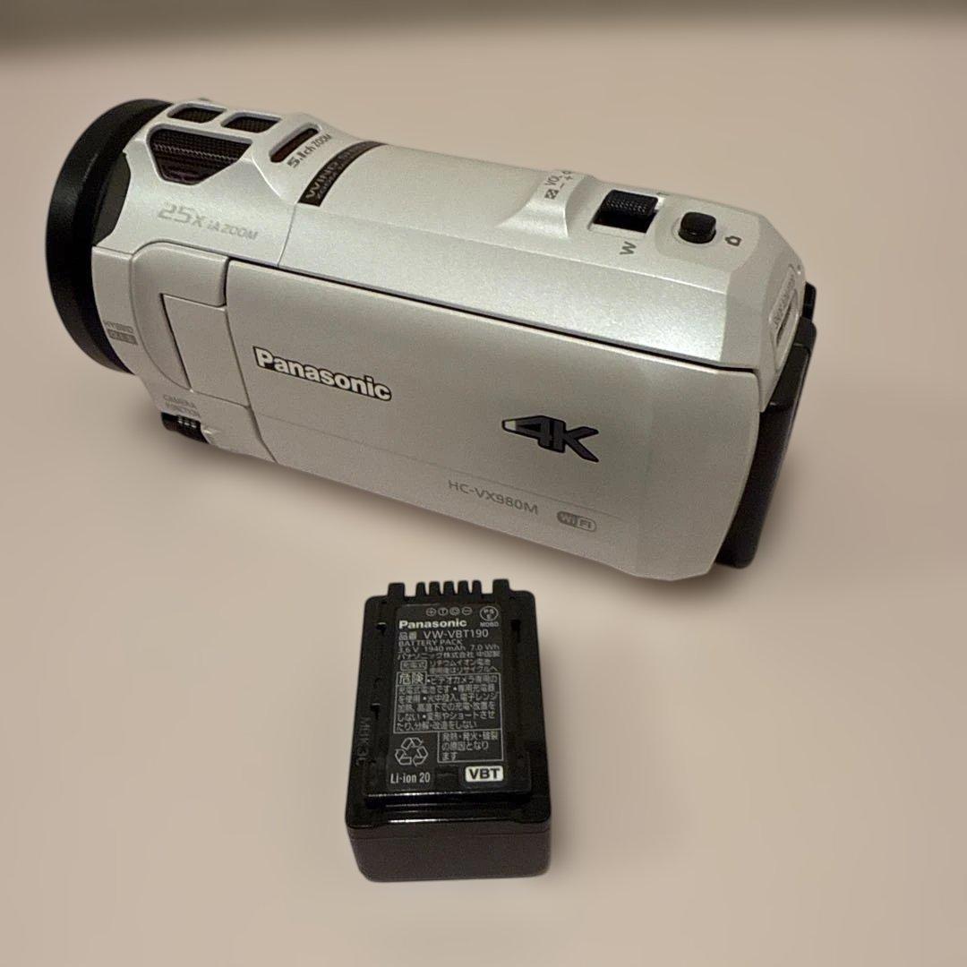 Panasonic HC-VX980M 4Kビデオカメラ