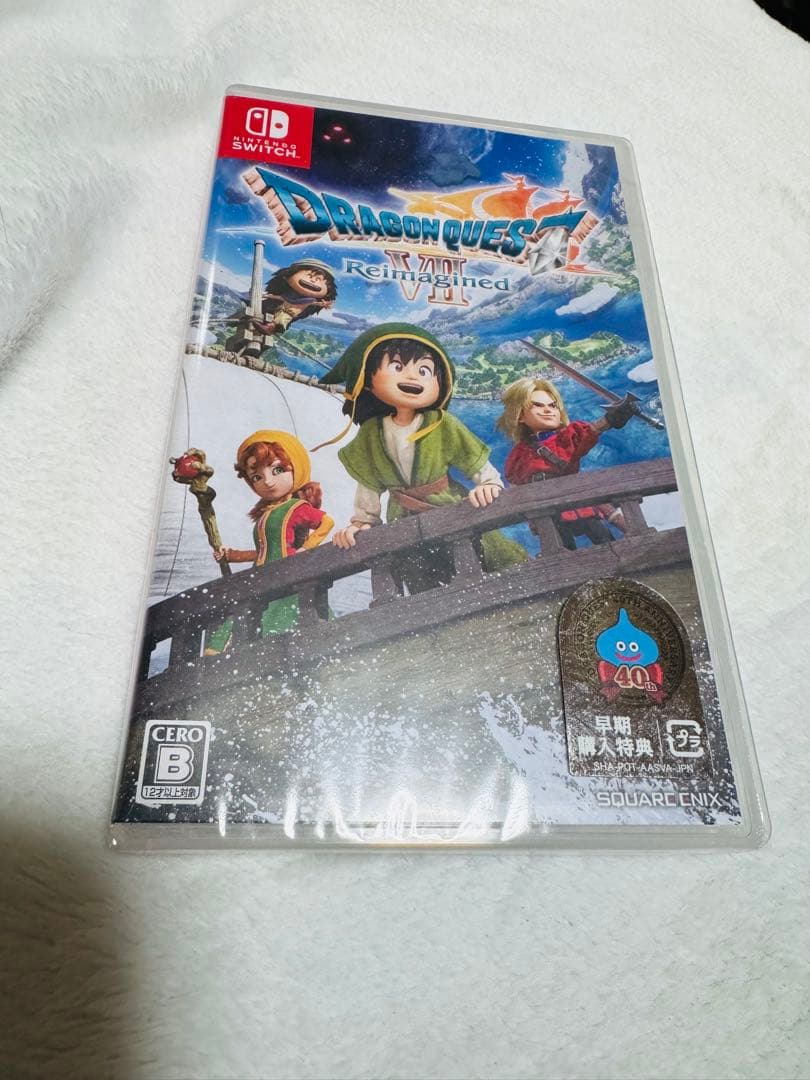 未開封新品　ドラゴンクエストVII リメイク Nintendo Switch