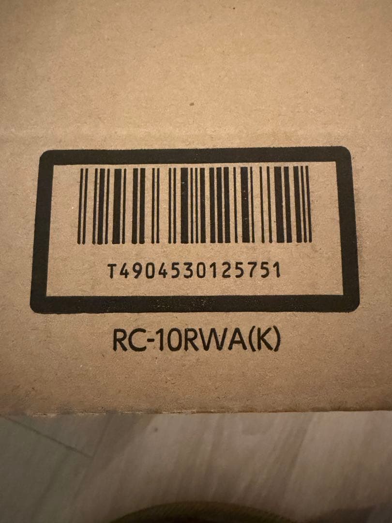 【新品未使用品】TOSHIBA IHジャー炊飯器 RC-10RWA K