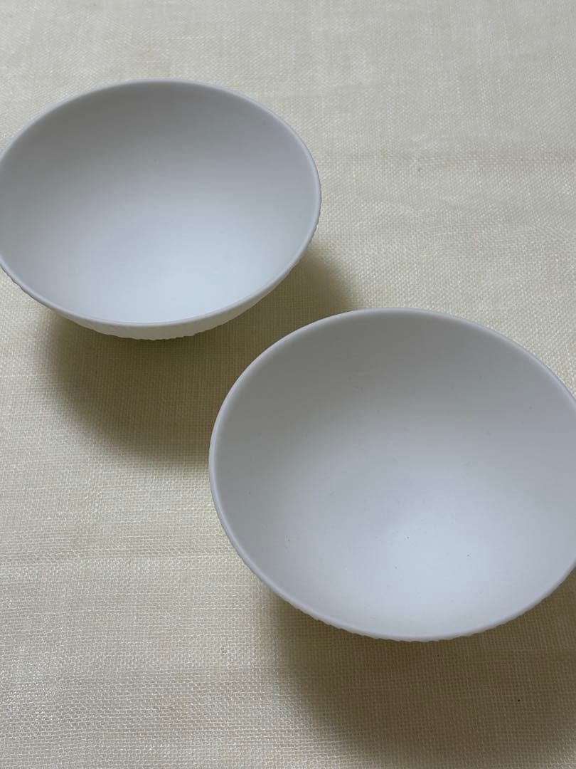 白磁めしわん　作家「木下和美」