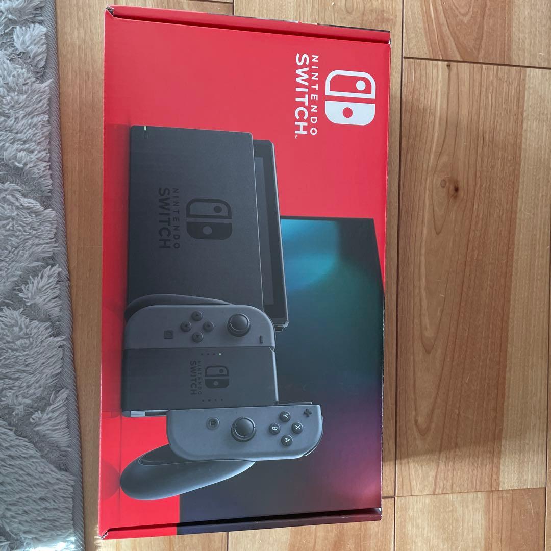Nintendo Switch グレー本体　128GB SDカード付き
