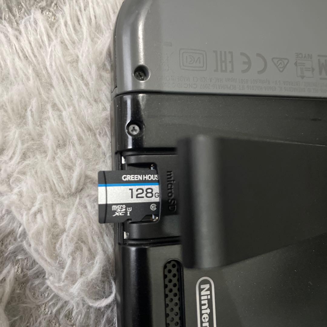Nintendo Switch グレー本体　128GB SDカード付き