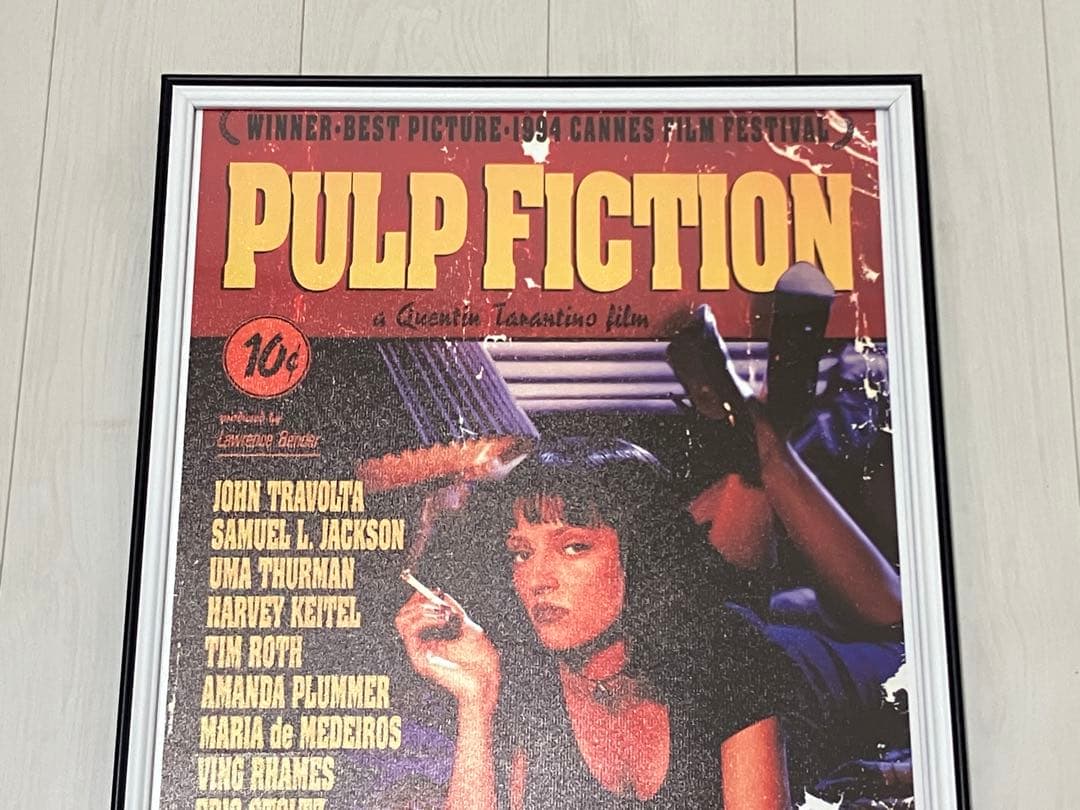 【額縁付き】 Pulp Fiction（パルプフィクション） A2ポスター