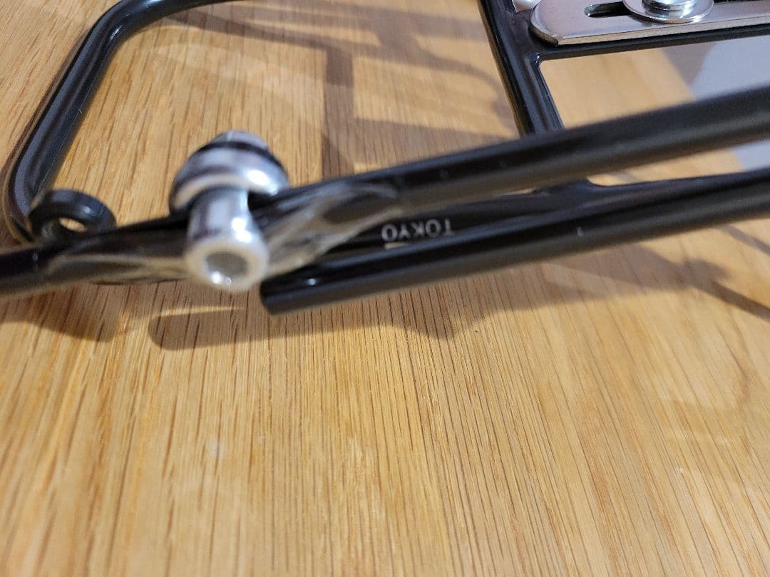アクセサリー NITTO M-1B front rack black