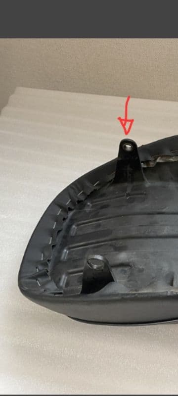 CM125　三段シート(エイプ用から加工)