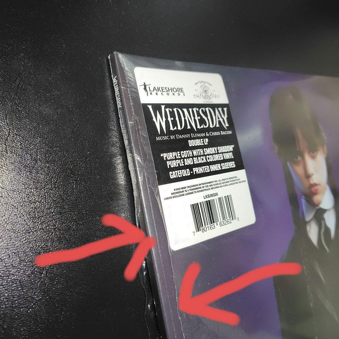 新品未開封 輸入盤 レコード ウェンズデー ジェナオルテガ ↓最後まで↓