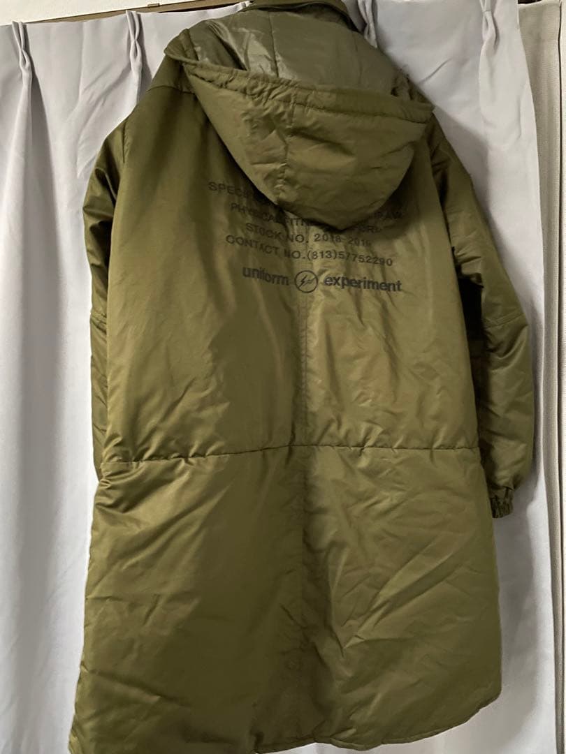 ジャケット・アウター UNIFORM EXPERIMENT MILITARY LONG PARKA