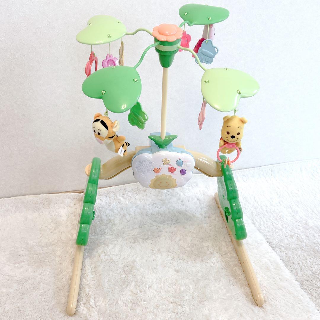 【美品】タカラトミー 6WAYジムにへんしんメリー プーメリー くまのプーさん