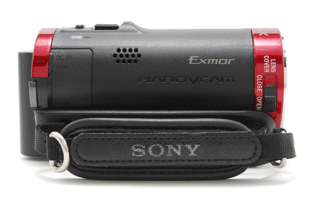 【美品】Sony ソニー HDR-CX120 ビデオカメラ レッド 本体