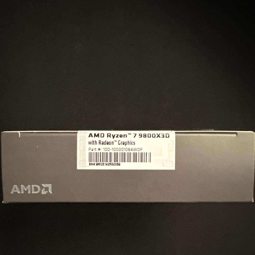 CPU AMD Ryzen7 9800X3D