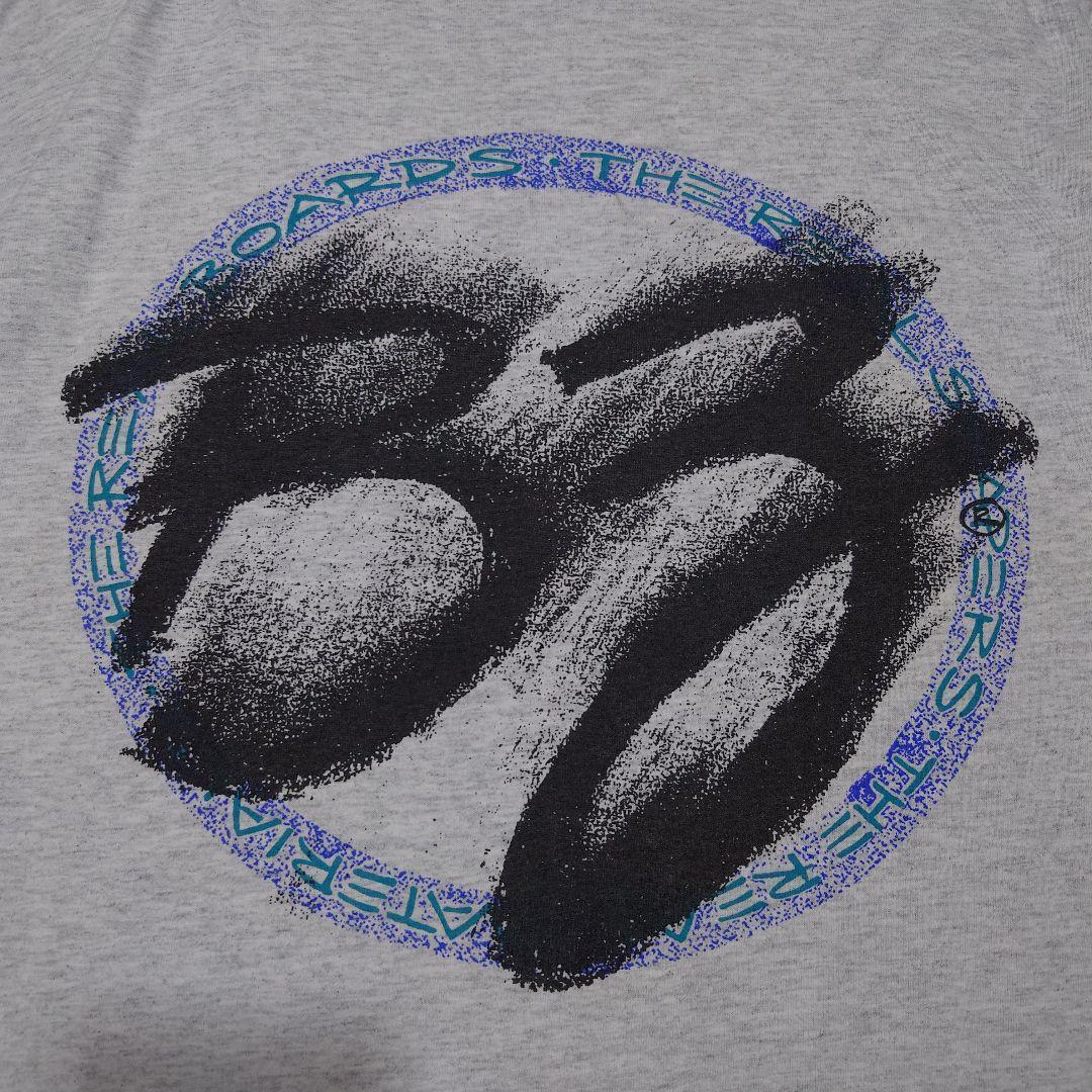 USA製90sMILLERビッグプリントTシャツ　オールドサーフシングルステッチ
