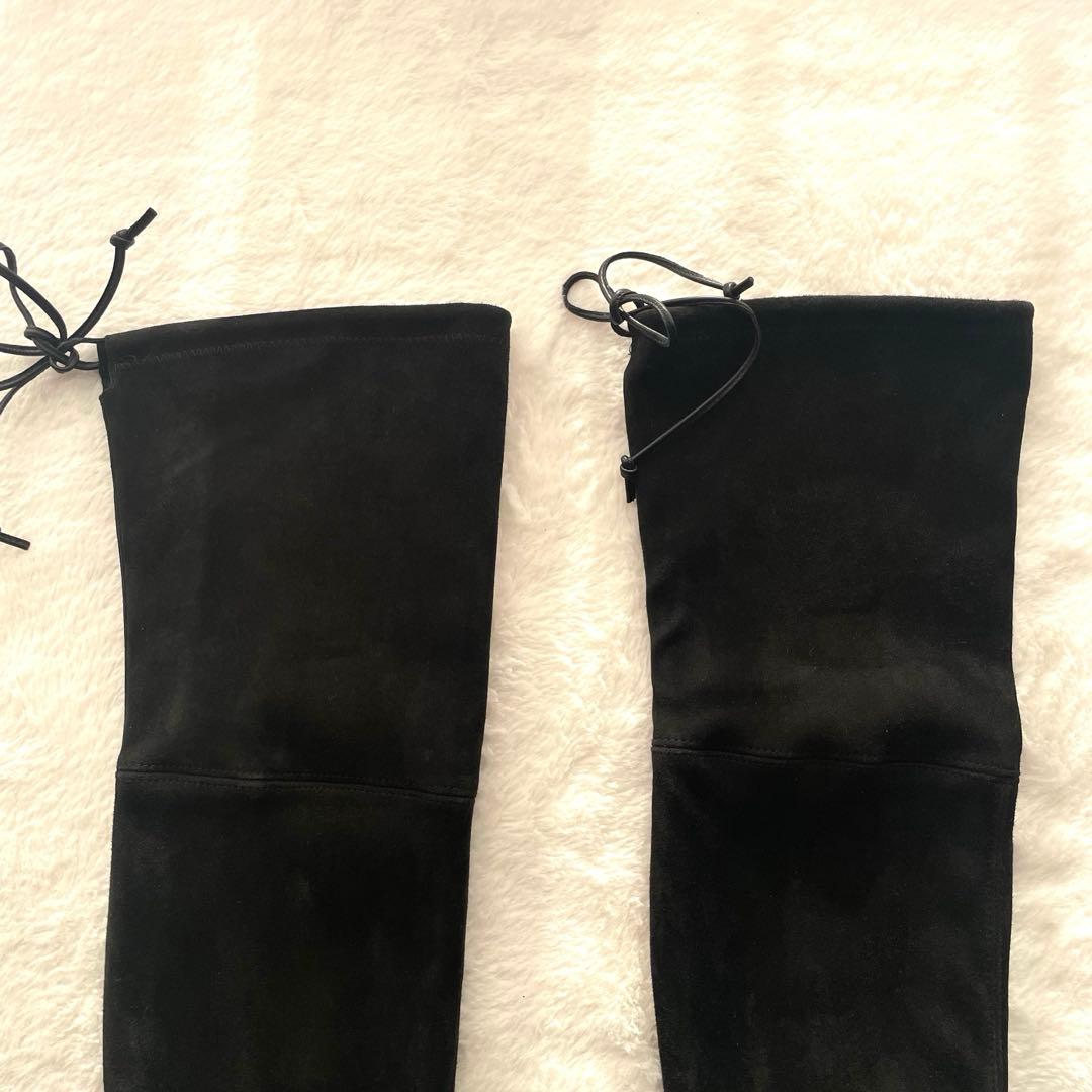 極美品✨ Stuart Weitzman ニーハイ ブーツ 黒 35.5