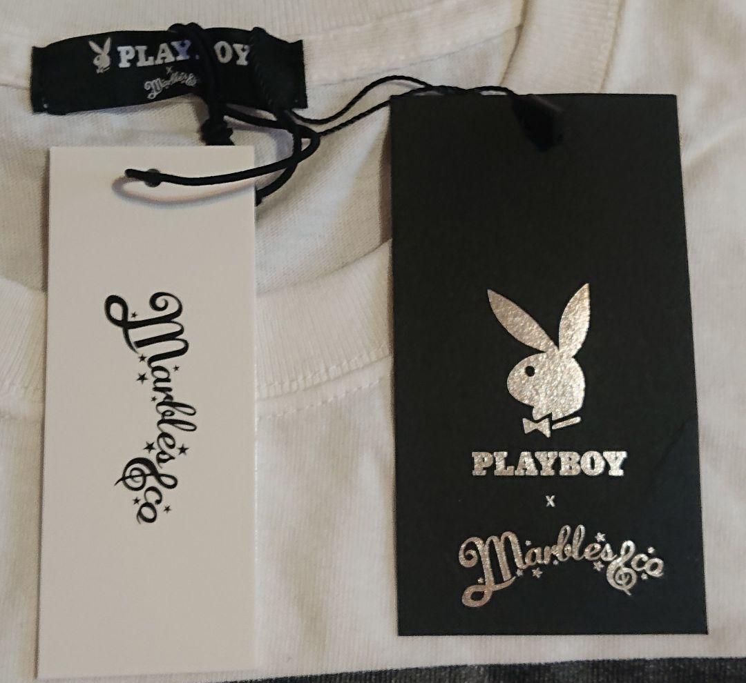 marbles × PLAYBOY Tシャツ