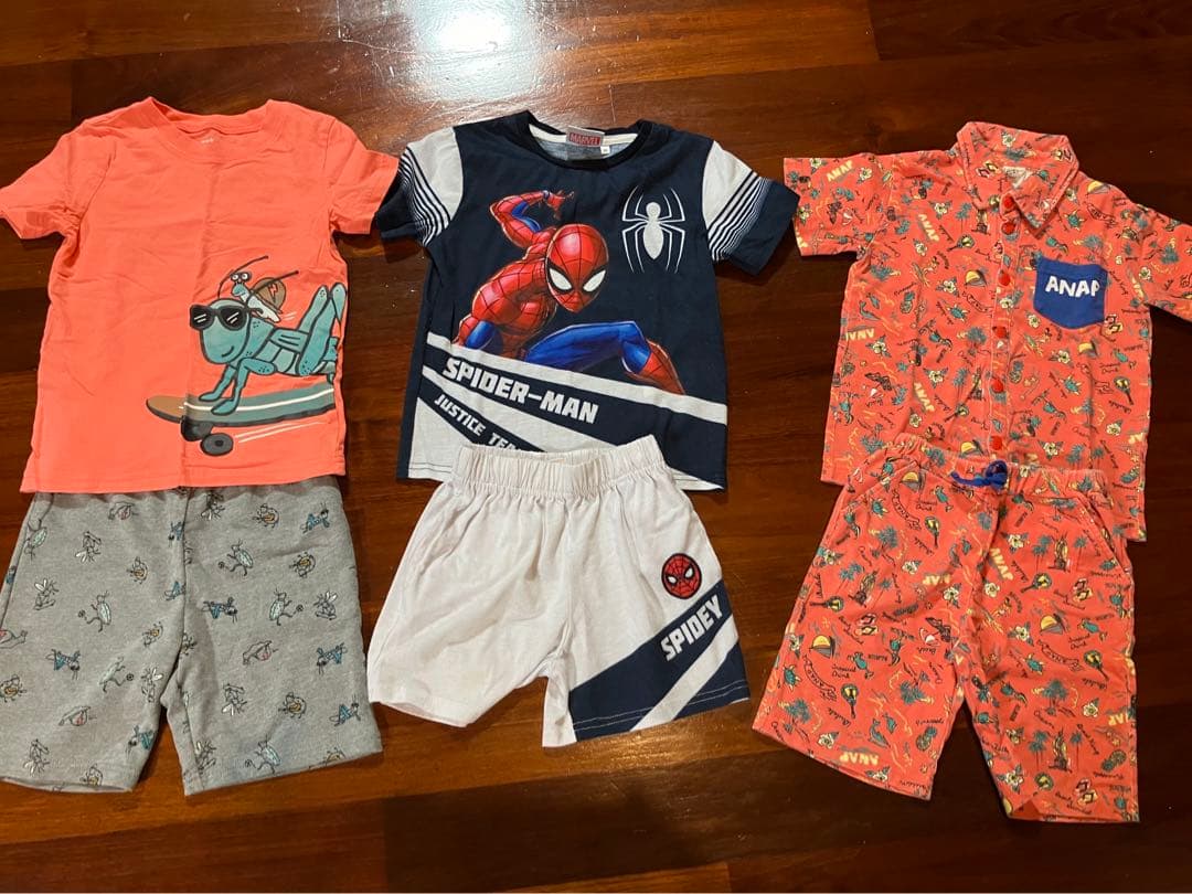子供服　男の子まとめ売り　110〜120サイズ 夏　半袖