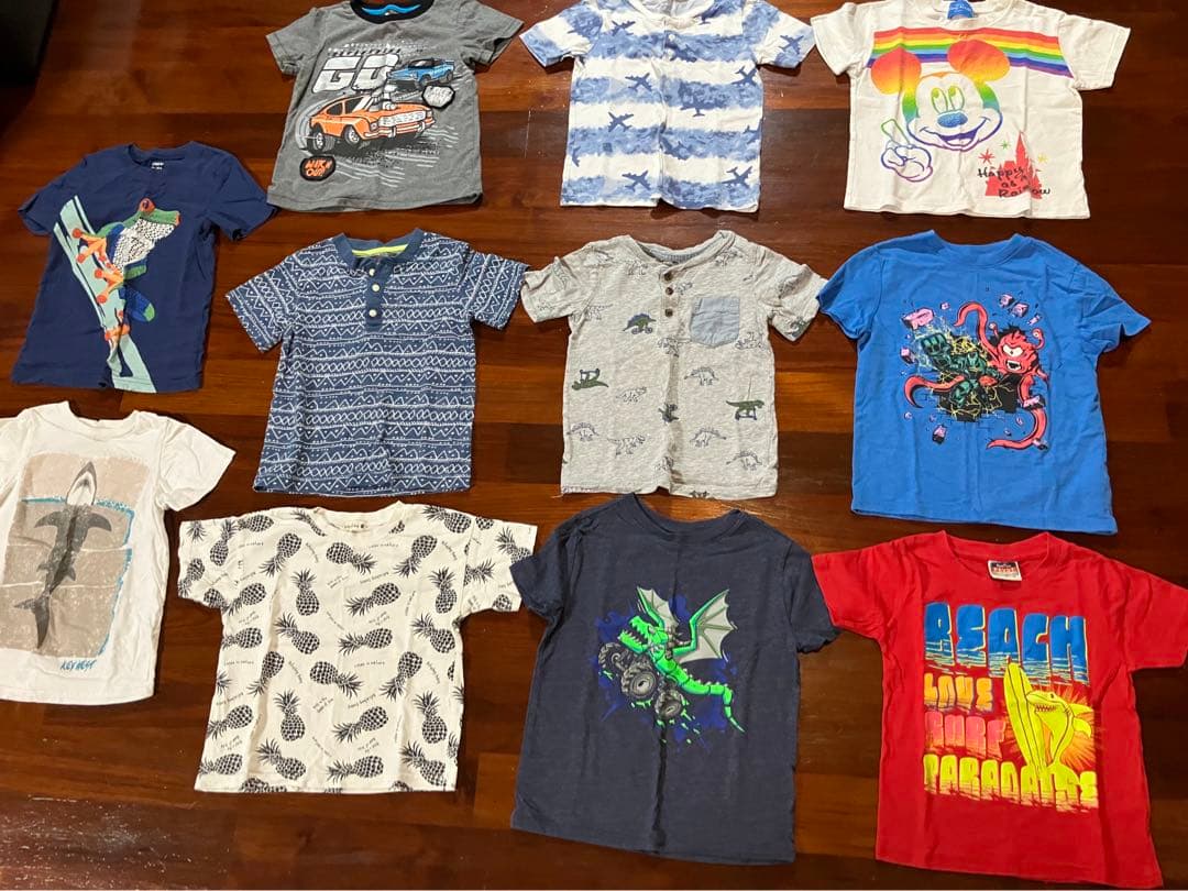 子供服　男の子まとめ売り　110〜120サイズ 夏　半袖