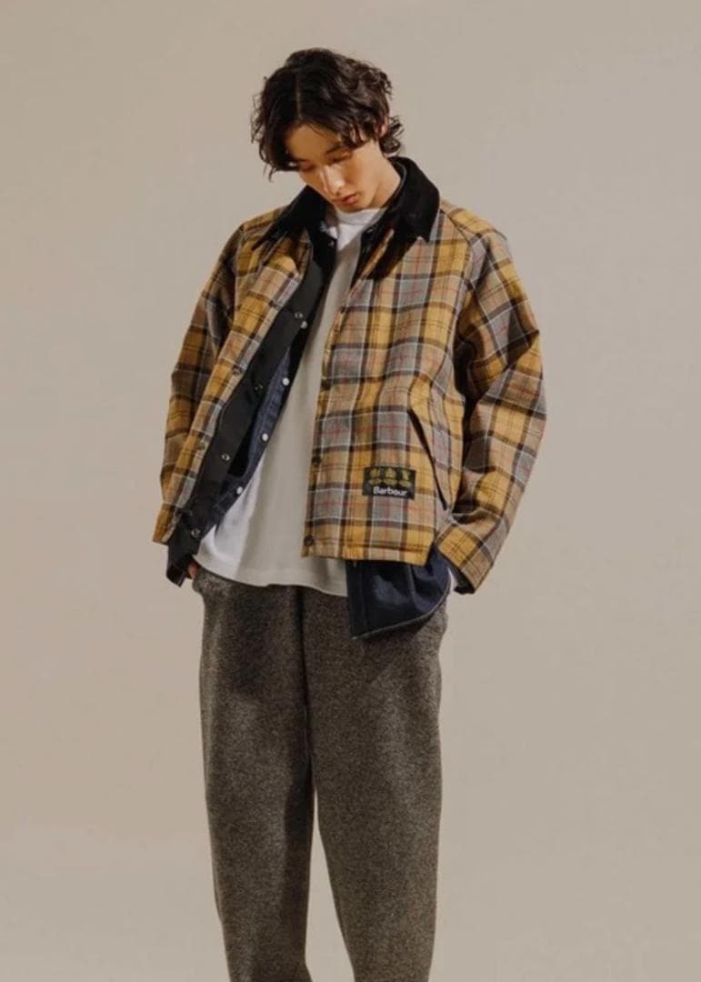 ADAM ET ROPE' BARBOUR/バブアー別注 TRANSPORT