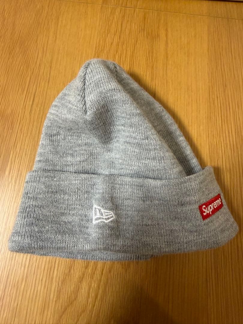 Supreme ビーニー ニット Sロゴ グレー