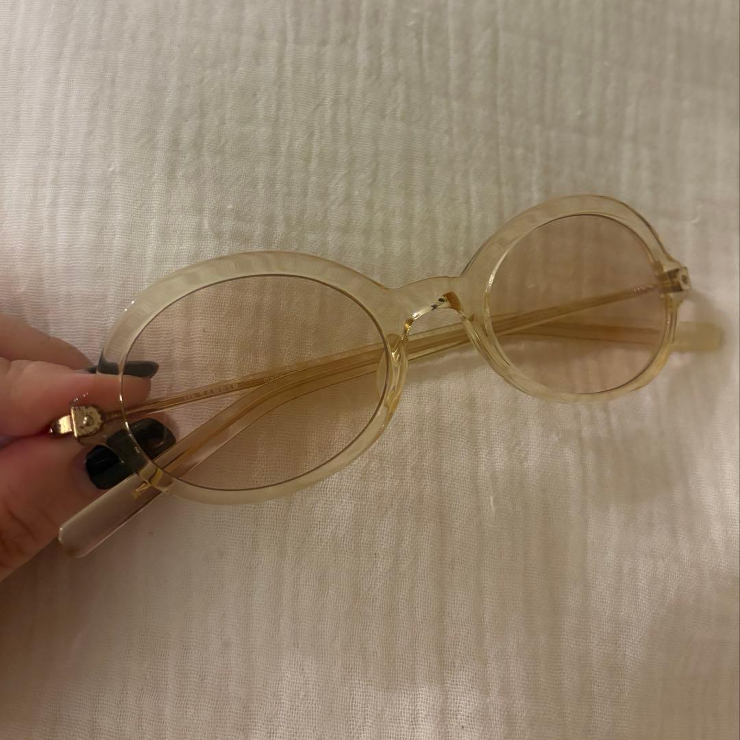 【他にもたくさんだしてますさん専用】jil sander サングラス　オーバル