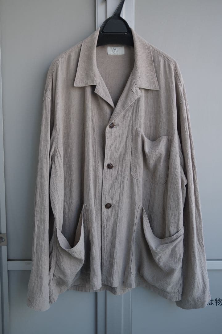 25ss HERILL ヘリル　Linen P41 CoverallJacket