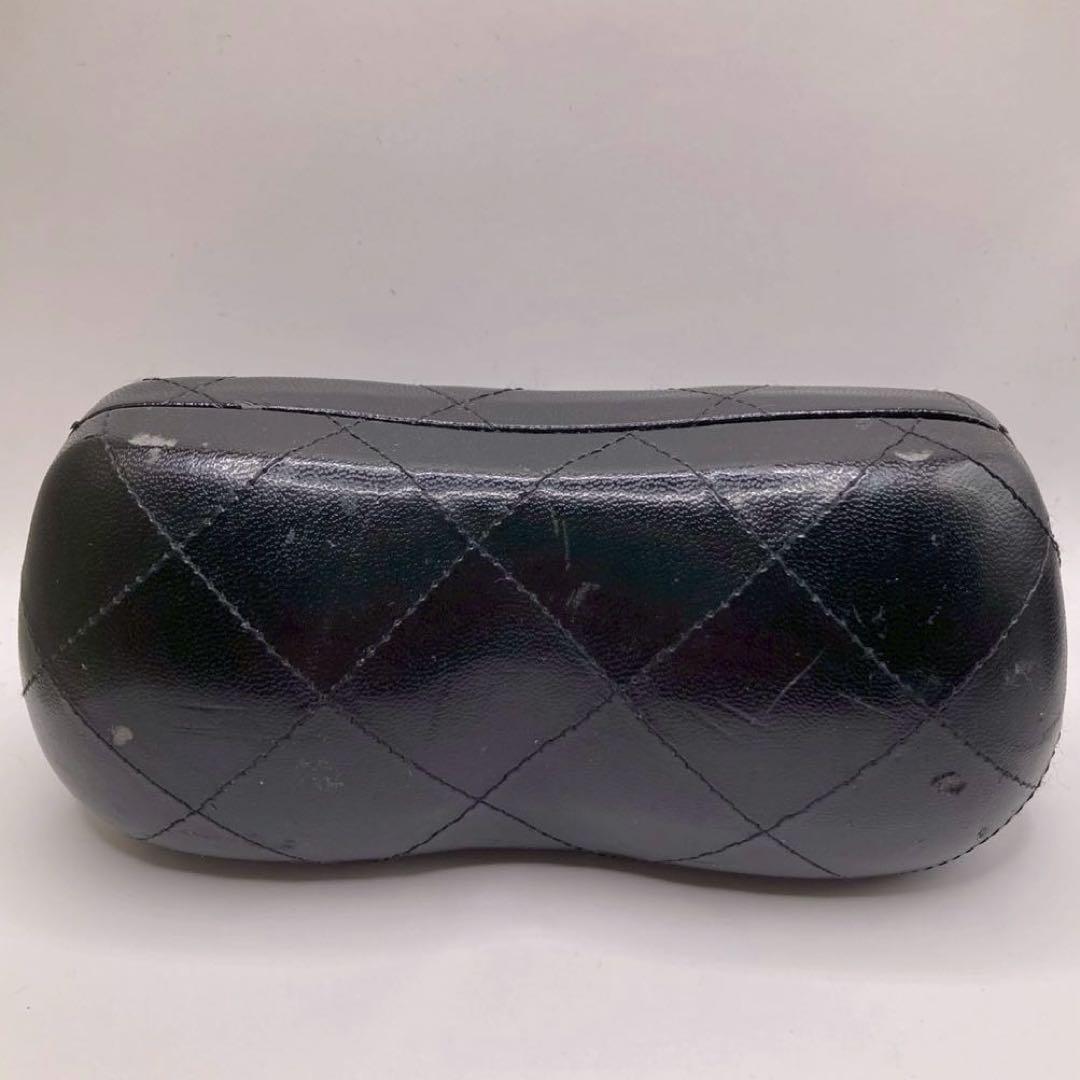 CHANEL シャネル サングラス ココマーク リボン ブラック　白　箱付き