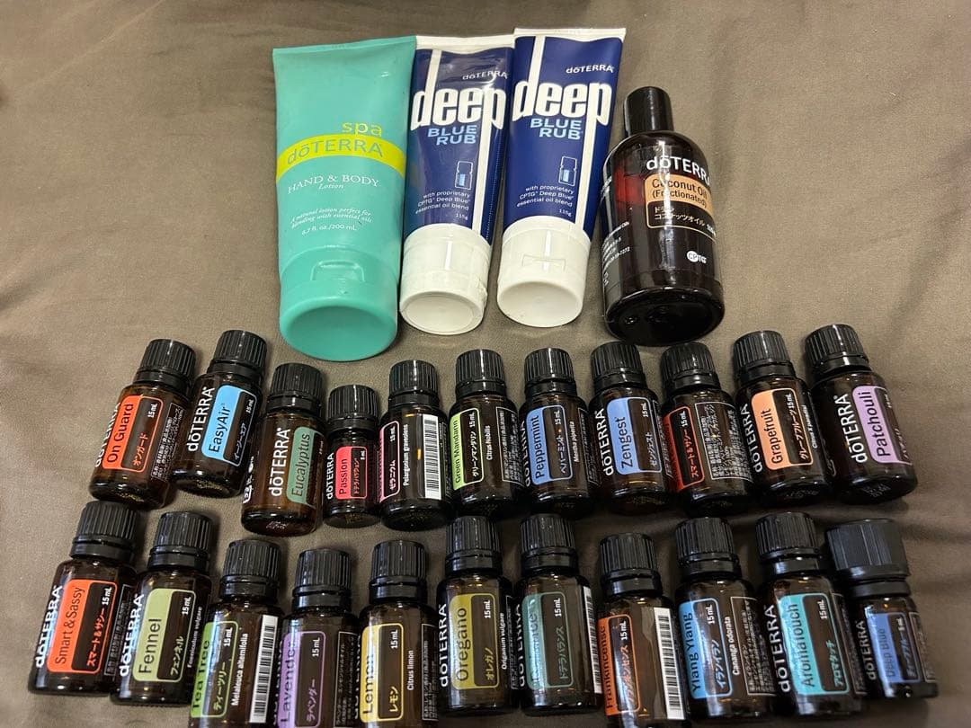 【Nonmisa 】dōTERRA エッセンシャルオイル木箱セット