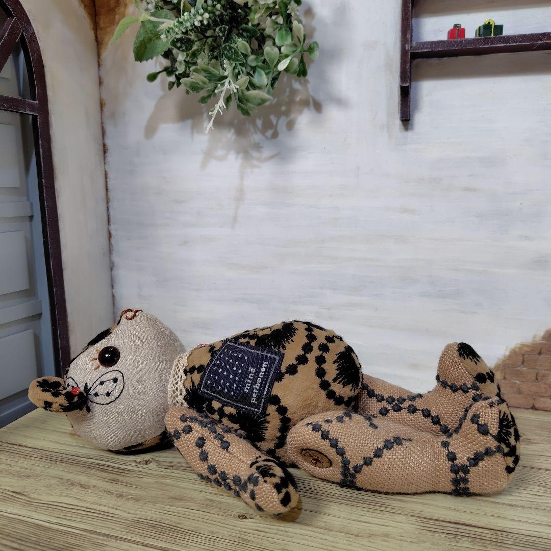 ミナペルホネン＊ハンドメイド＊ぬいぐるみ＊テディベア＊67