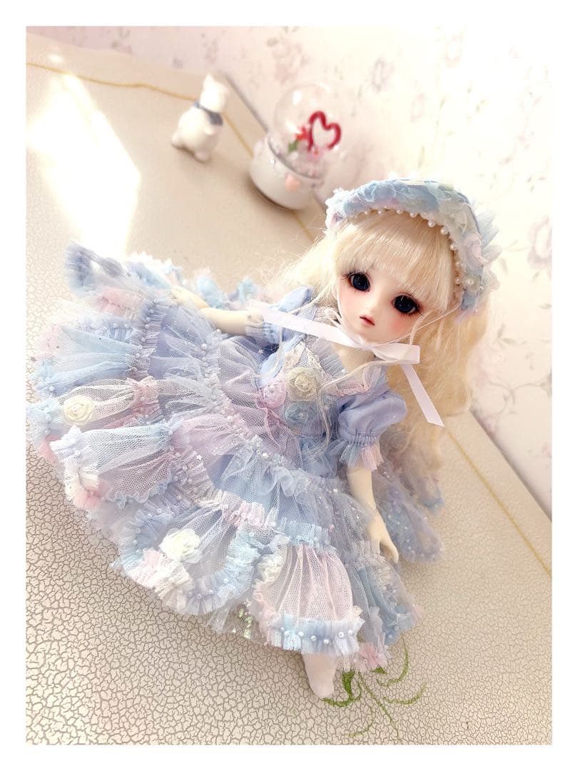 幼SD スーパードルフィー　ハンドメイドドレス